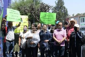 TLAXCALA . MANIFESTACIÓN COBAT