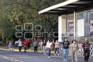 PROTESTA . CICLISTA ATROPELLADO