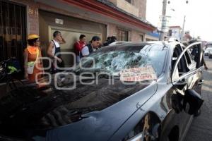 PROTESTA . CICLISTA ATROPELLADO