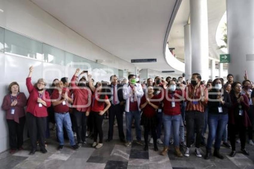 PODER JUDICIAL . MANIFESTACIÓN TRABAJADORES