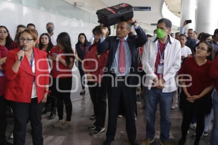 PODER JUDICIAL . MANIFESTACIÓN TRABAJADORES