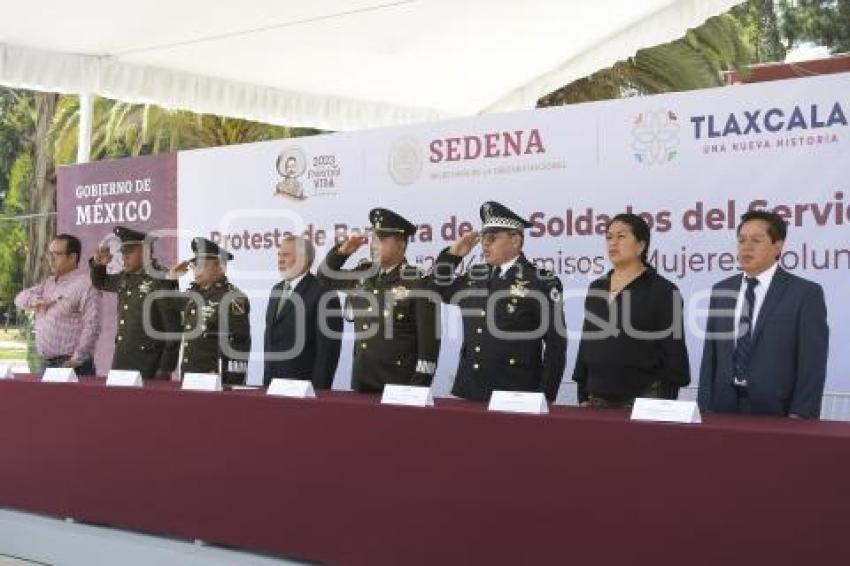 TLAXCALA . SERVICIO MILITAR