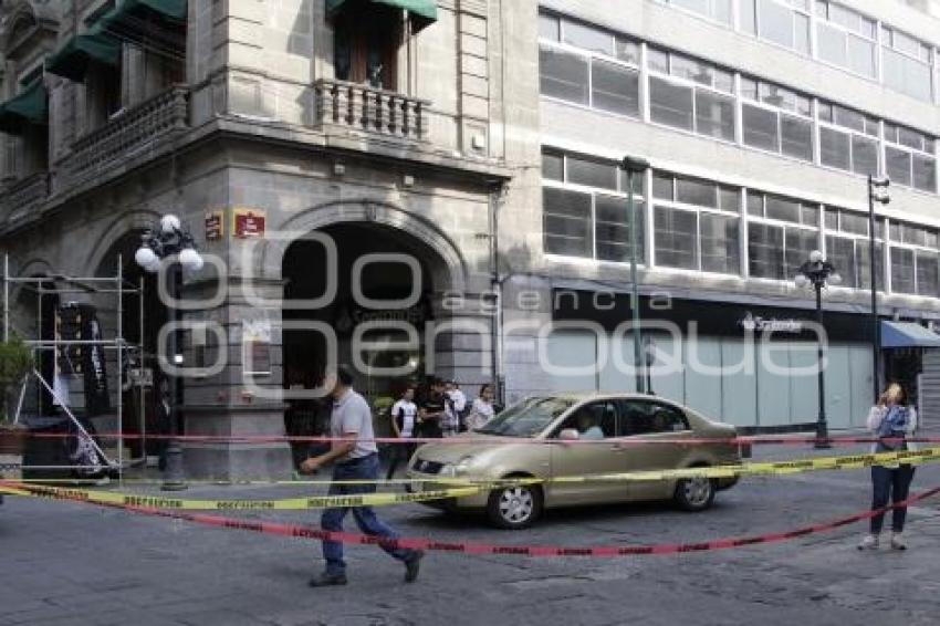 ZÓCALO . CIERRES VIALES