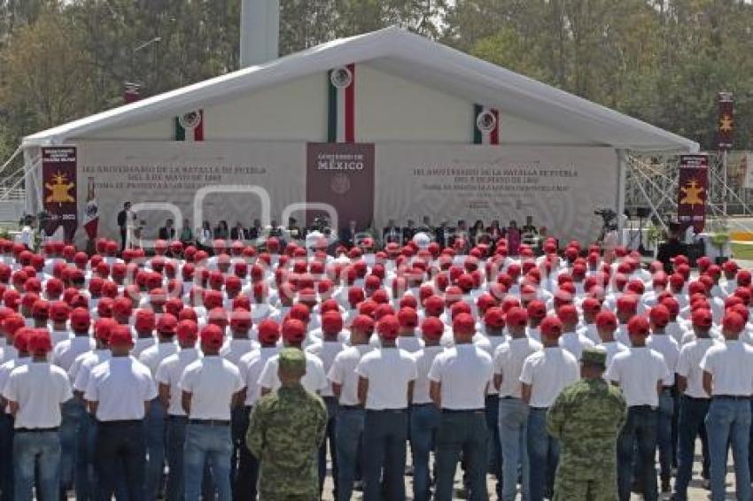 CEREMONIA BATALLA DE PUEBLA