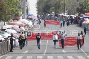 DESFILE . MANIFESTACIÓN VERIFICACIÓN