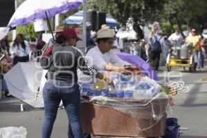 DESFILE . VENDEDORES AMBULANTES