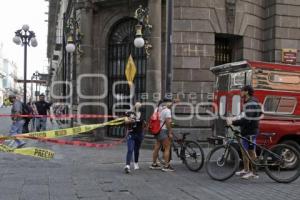 ZÓCALO . CIERRES VIALES