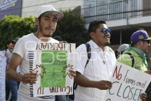 TLAXCALA . MARCHA CANNABIS