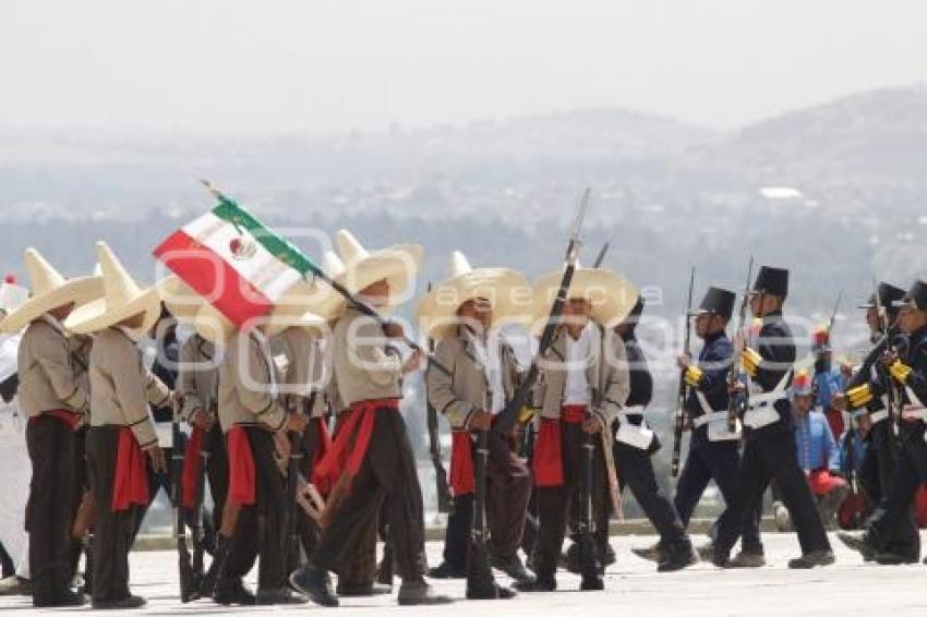 BATALLA DE PUEBLA . REPRESENTACIÓN