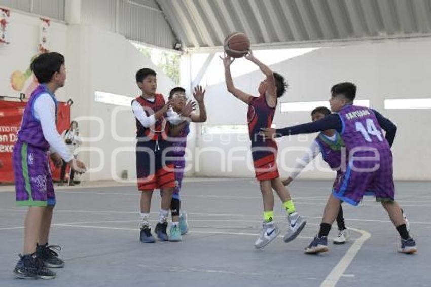 TLAXCALA . OLIMPIADA BÁSQUETBOL