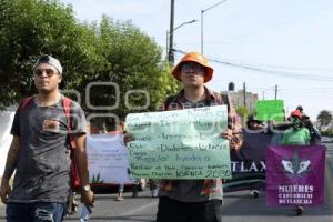 TLAXCALA . MARCHA CANNABIS