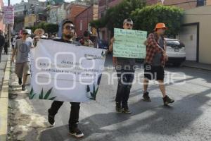 TLAXCALA . MARCHA CANNABIS