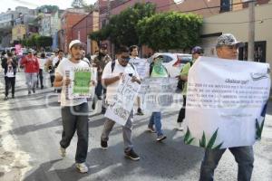 TLAXCALA . MARCHA CANNABIS