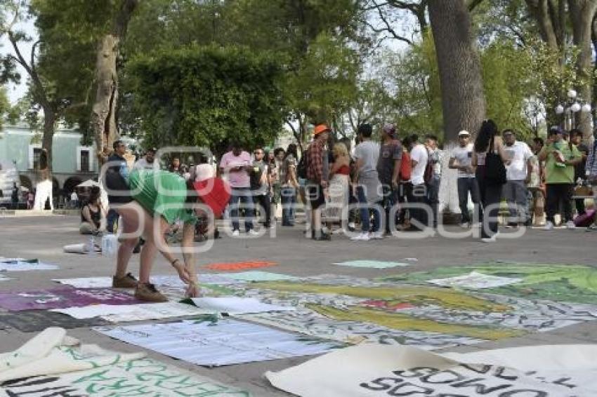 TLAXCALA . MARCHA CANNABIS