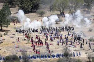 BATALLA DE PUEBLA . REPRESENTACIÓN