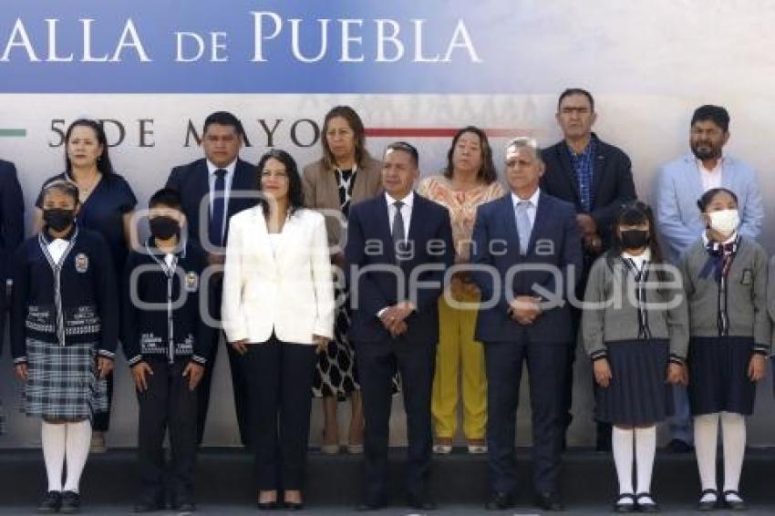 SAN ANDRÉS CHOLULA . CEREMONIA CÍVICA