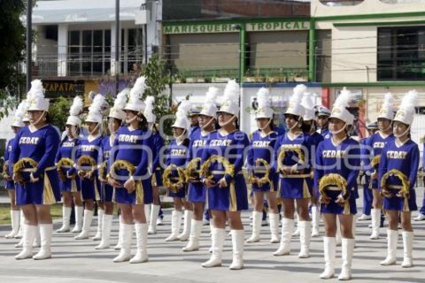 SAN ANDRÉS CHOLULA . CEREMONIA CÍVICA