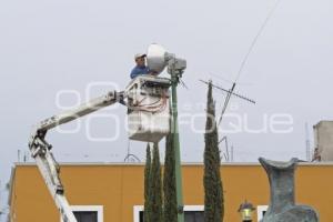 TLAXCALA . CAMBIO LUMINARIAS