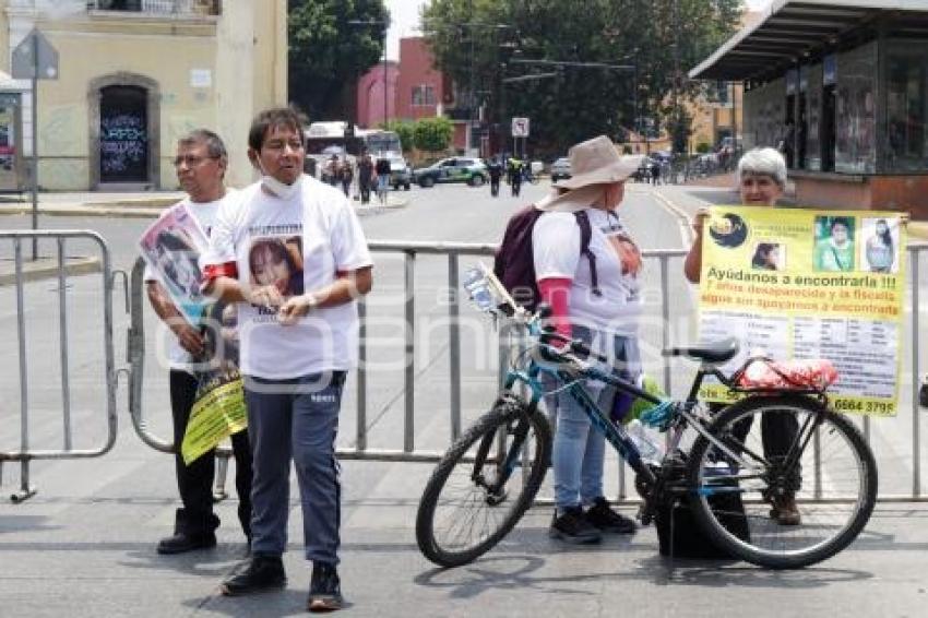 VOZ DE LOS DESAPARECIDOS . BLOQUEO