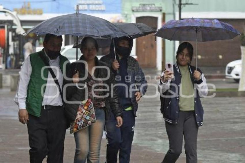 TLAXCALA . LLUVIA