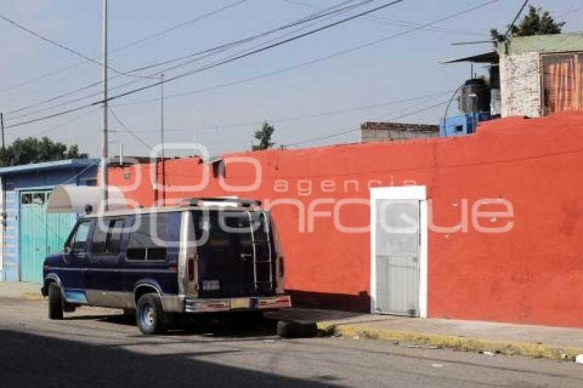 SEGURIDAD . CASA BALEADA