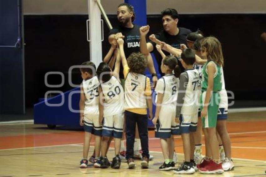 BUAP . CLÍNICA DE BALONCESTO