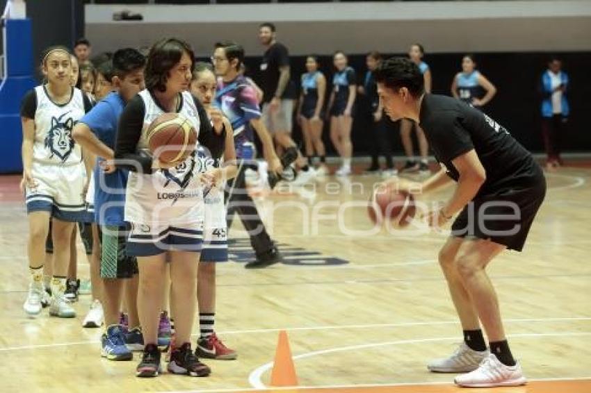 BUAP . CLÍNICA DE BALONCESTO