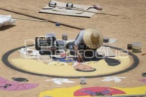 TLAXCALA . ALFOMBRA MONUMENTAL 