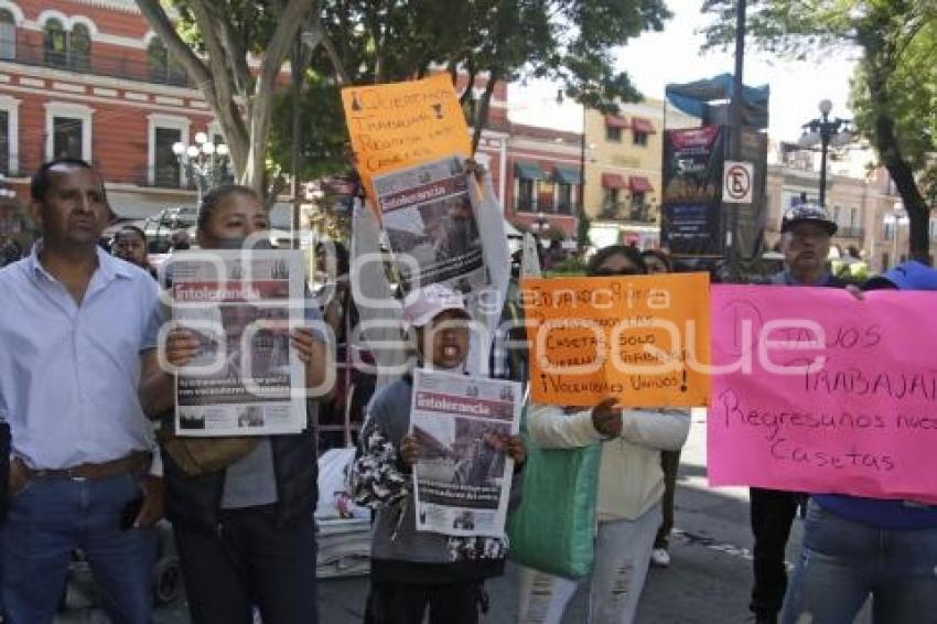 MANIFESTACIÓN VOCEADORES