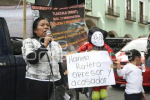 TLAXCALA . MANIFESTACIÓN