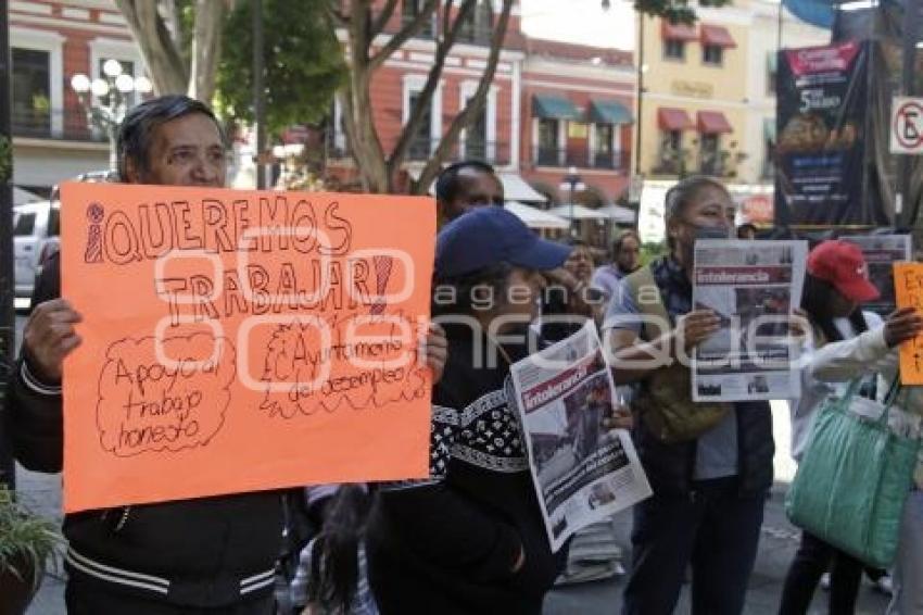 MANIFESTACIÓN VOCEADORES