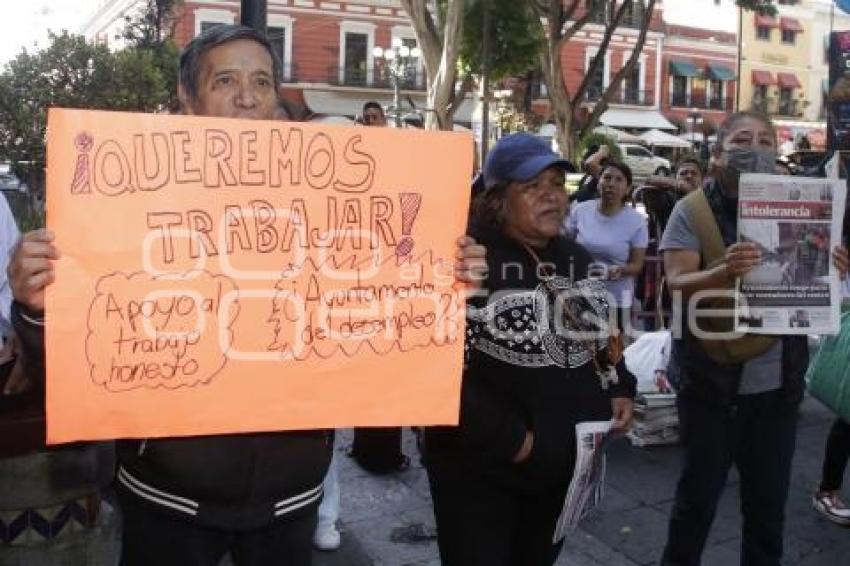 MANIFESTACIÓN VOCEADORES