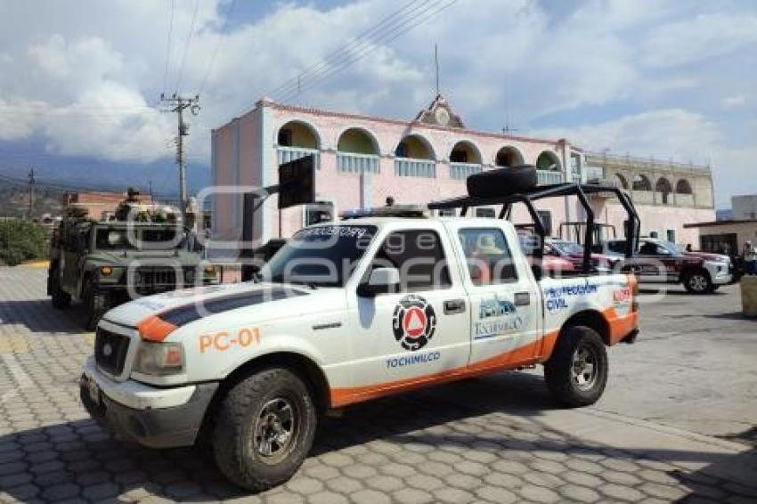 ATLIXCO . OPERATIVO VOLCÁN