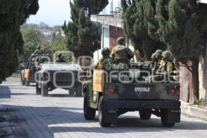 ATLIXCO . OPERATIVO VOLCÁN