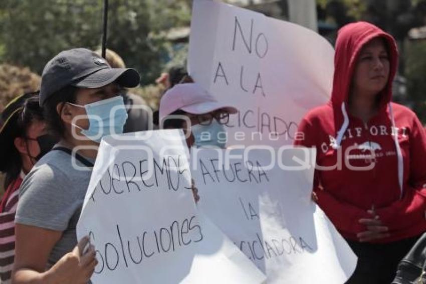 MANIFESTACIÓN CLAUSURA RECICLADORA