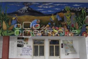 VOLCÁN POPOCATÉPETL . MURALES