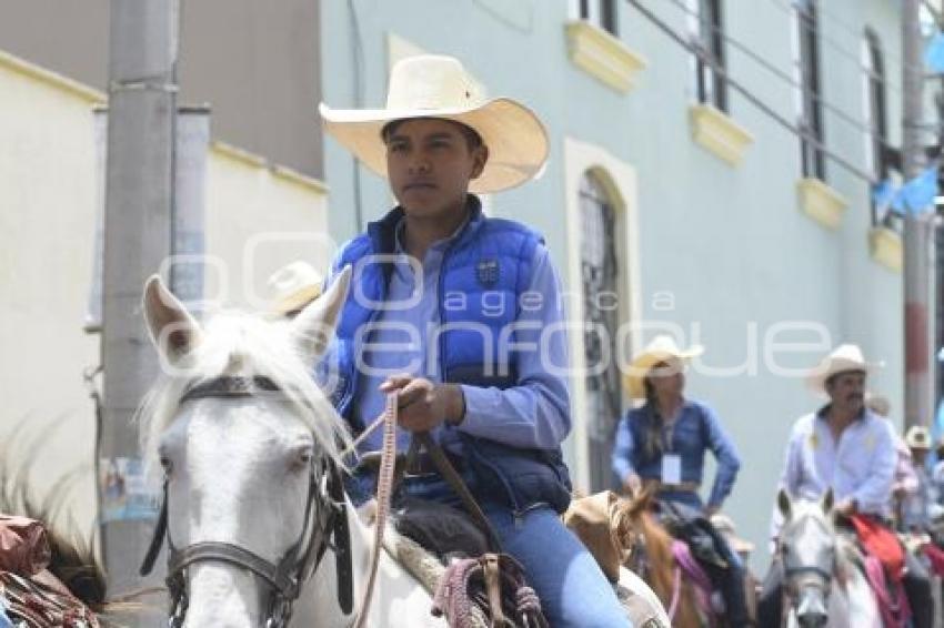 TLAXCALA . CABALGATA