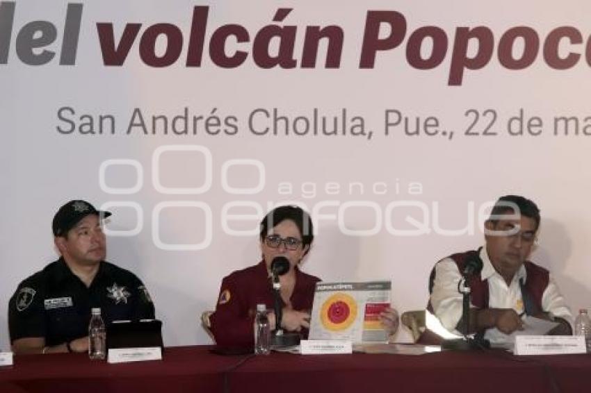 VOLCÁN POPOCATÉPETL . SUPERVISIÓN