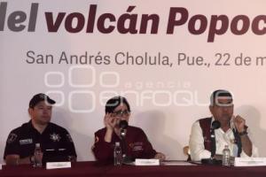 VOLCÁN POPOCATÉPETL . SUPERVISIÓN