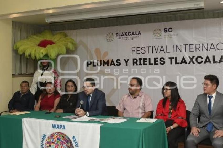 TLAXCALA . FESTIVAL PLUMAS Y RIELES