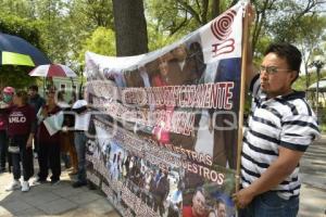 TLAXCALA . MANIFESTACIÓN COBAT