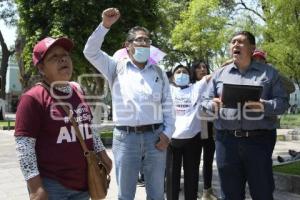 TLAXCALA . MANIFESTACIÓN COBAT