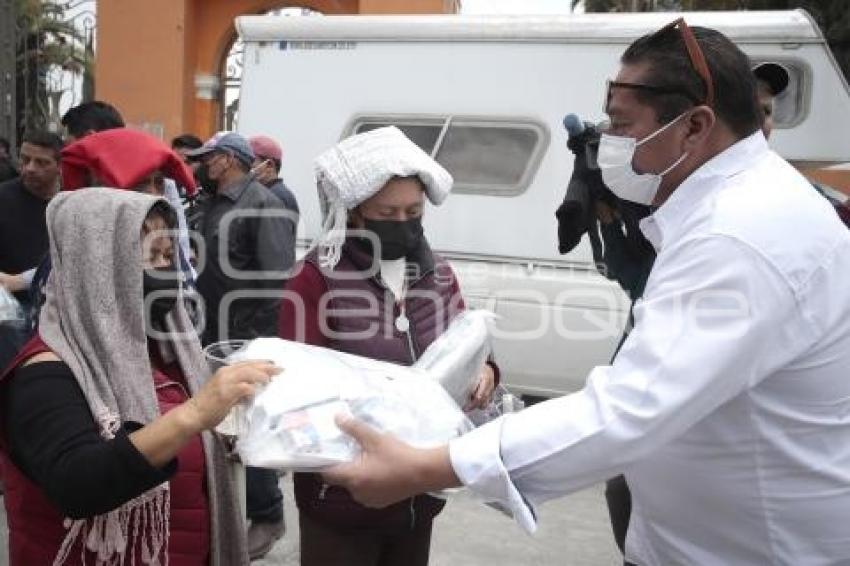 VOLCÁN POPOCATÉPETL . KITS DE PROTECCIÓN