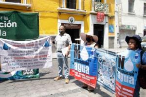 PROTESTA AGUA DE PUEBLA