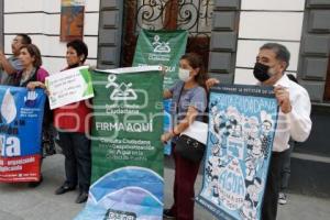 PROTESTA AGUA DE PUEBLA