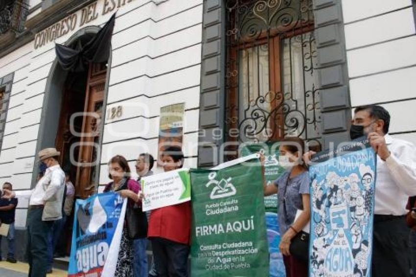 PROTESTA AGUA DE PUEBLA