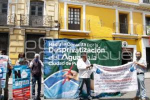 PROTESTA AGUA DE PUEBLA