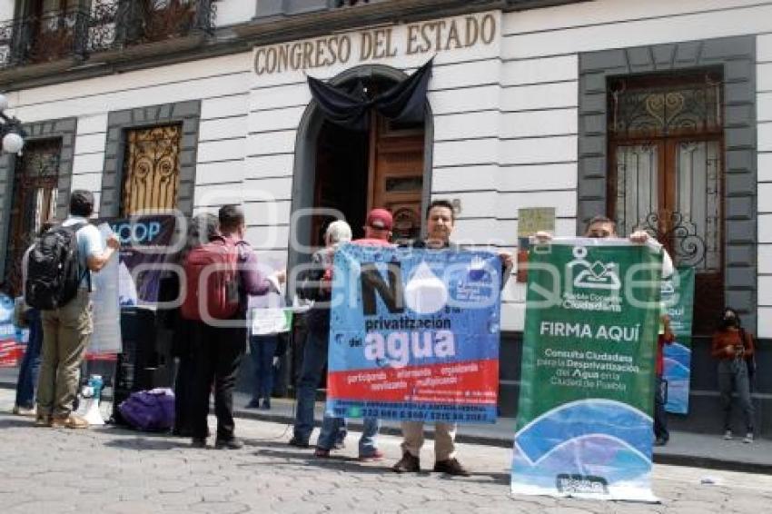 PROTESTA AGUA DE PUEBLA