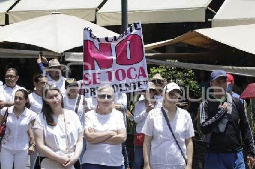 PROTESTA . SUPREMA CORTE DE JUSTICIA