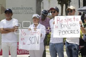 PROTESTA . SUPREMA CORTE DE JUSTICIA